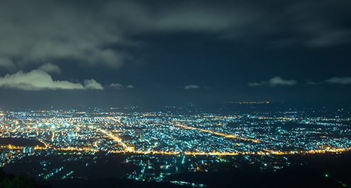City Lights at night