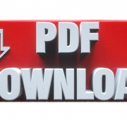 3d render. PDF icon 3d concept